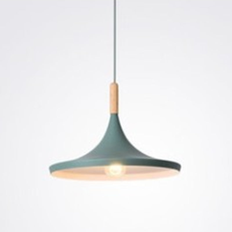 Modern Hanging Ceiling Light Iron 1-Light Pendant Light for Dining Room