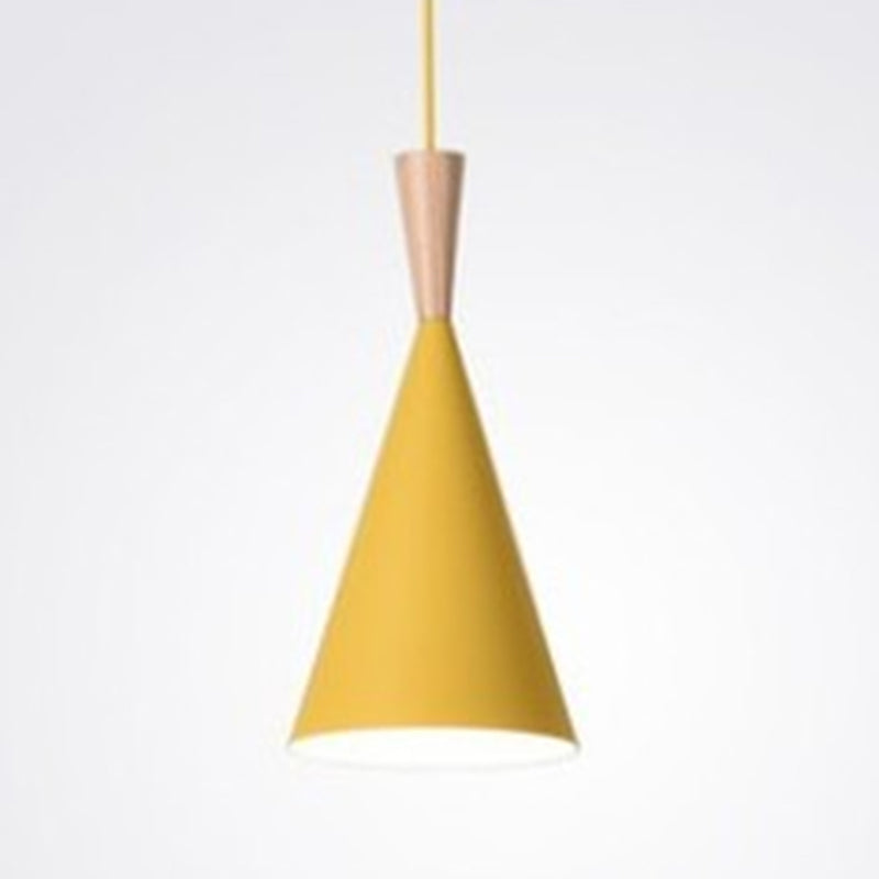 Lumière de plafond suspendu moderne Fer 1-Light Light pour salle à manger