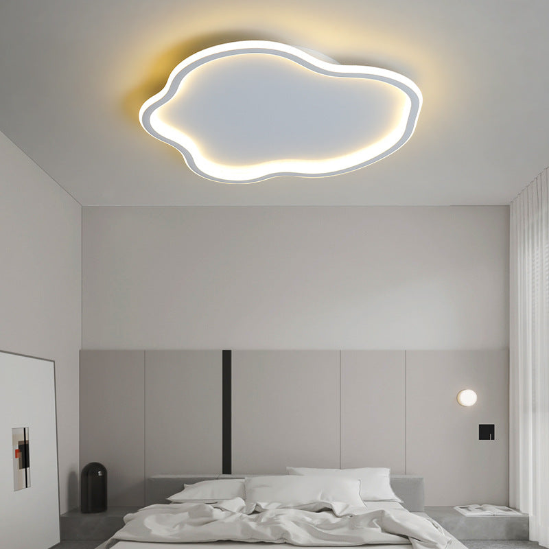 Cloud Shape Ceiling Mounted Light Fixture Nordic Style LED Metal Ceiling Lamp