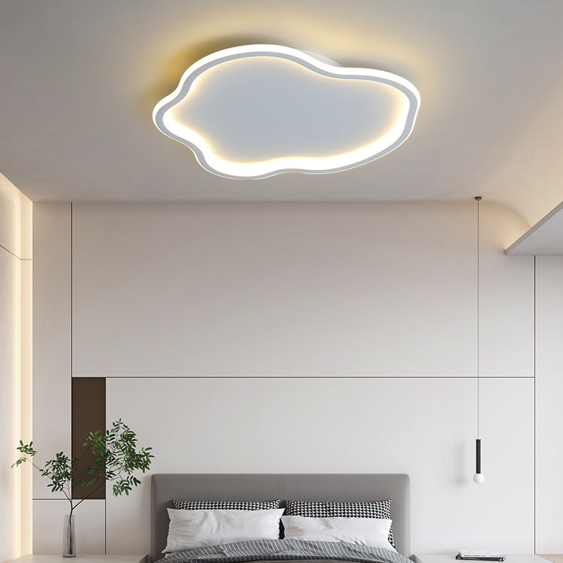 Cloud Shape Ceiling Mounted Light Fixture Nordic Style LED Metal Ceiling Lamp