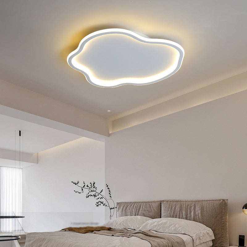 Cloud Shape Ceiling Mounted Light Fixture Nordic Style LED Metal Ceiling Lamp