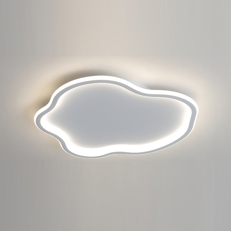 Cloud Shape Ceiling Mounted Light Fixture Nordic Style LED Metal Ceiling Lamp
