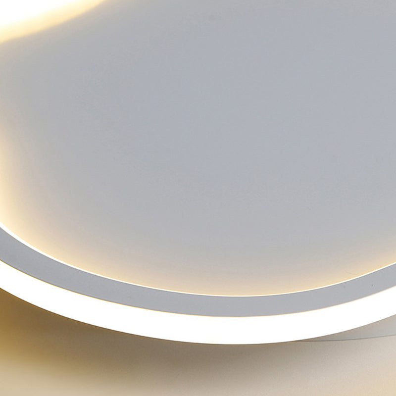 Cloud Shape Ceiling Mounted Light Fixture Nordic Style LED Metal Ceiling Lamp