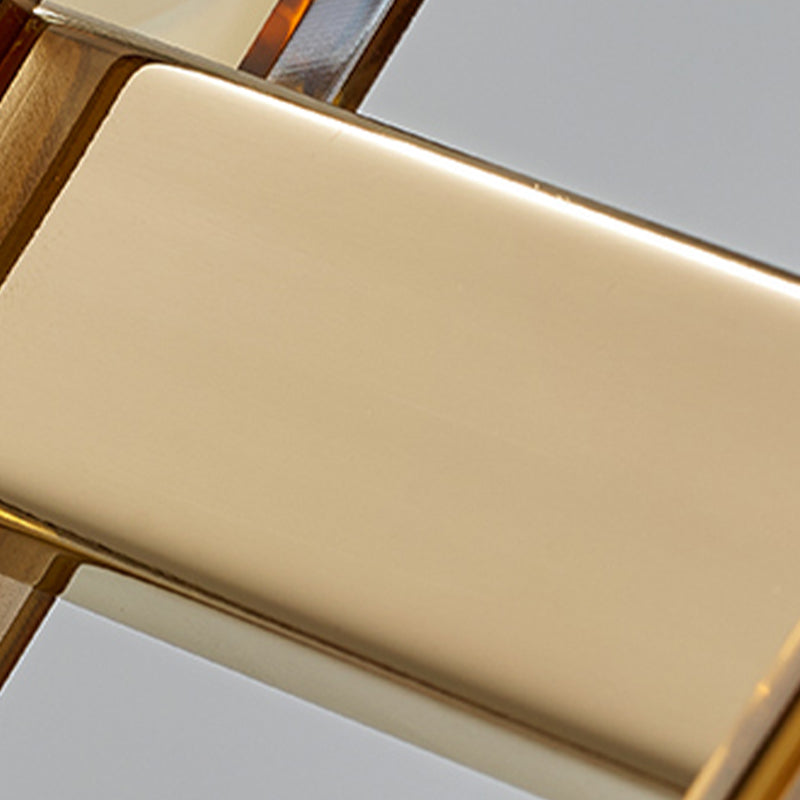 Minimalismo de la isla Vidromas livianos 5 accesorios de iluminación colgante para el comedor