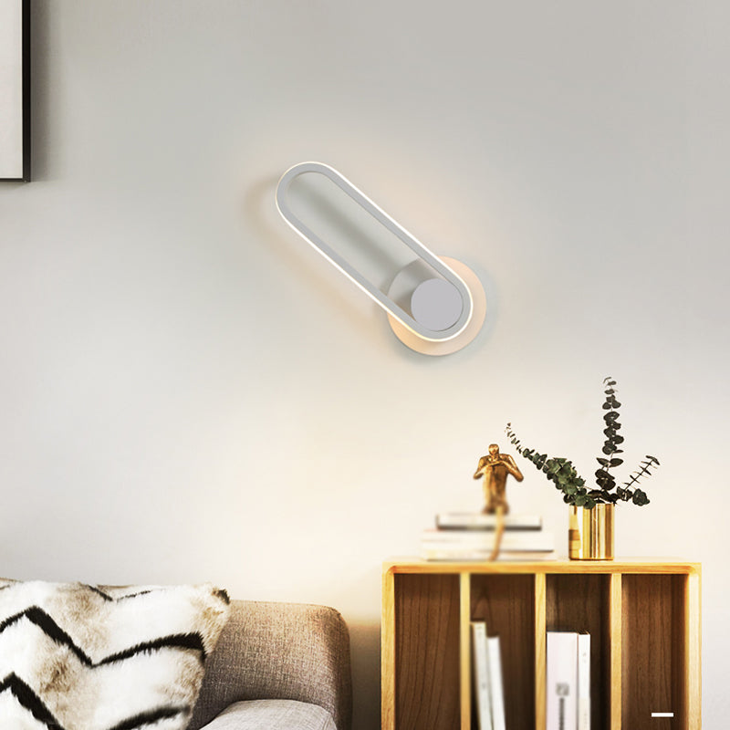 Rotatable Simplicity Wandleuchte LED -Leuchten mit Silikonschatten für Schlafzimmer