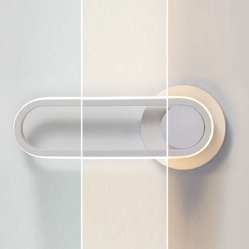 Rotatable Simplicity Wandleuchte LED -Leuchten mit Silikonschatten für Schlafzimmer