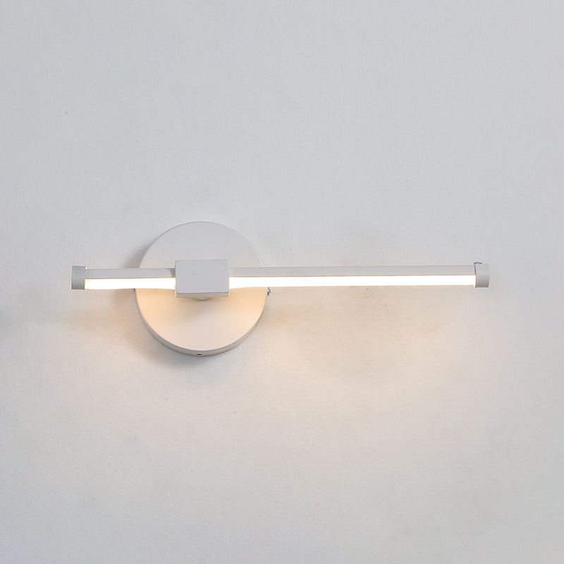 Lampada con applique a LED con applique a muro di semplicità rotabile con tonalità in silicone per camera da letto