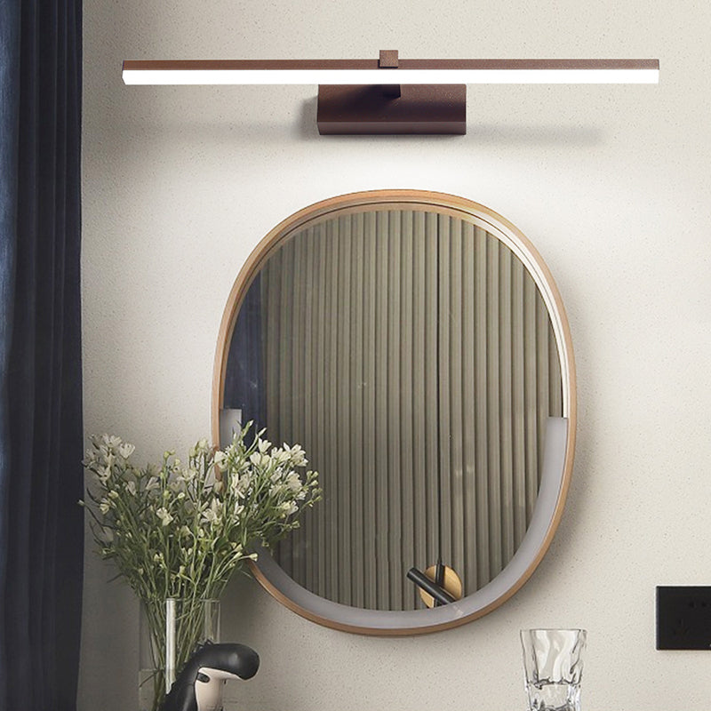 Vanity Homehold Light Modern Linear Mirror Afide per il bagno