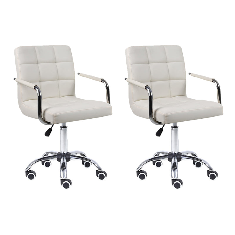 Indoor Modern Adjustable Bar Stool Footrest Bucket Backrest Swivel Counter Stool