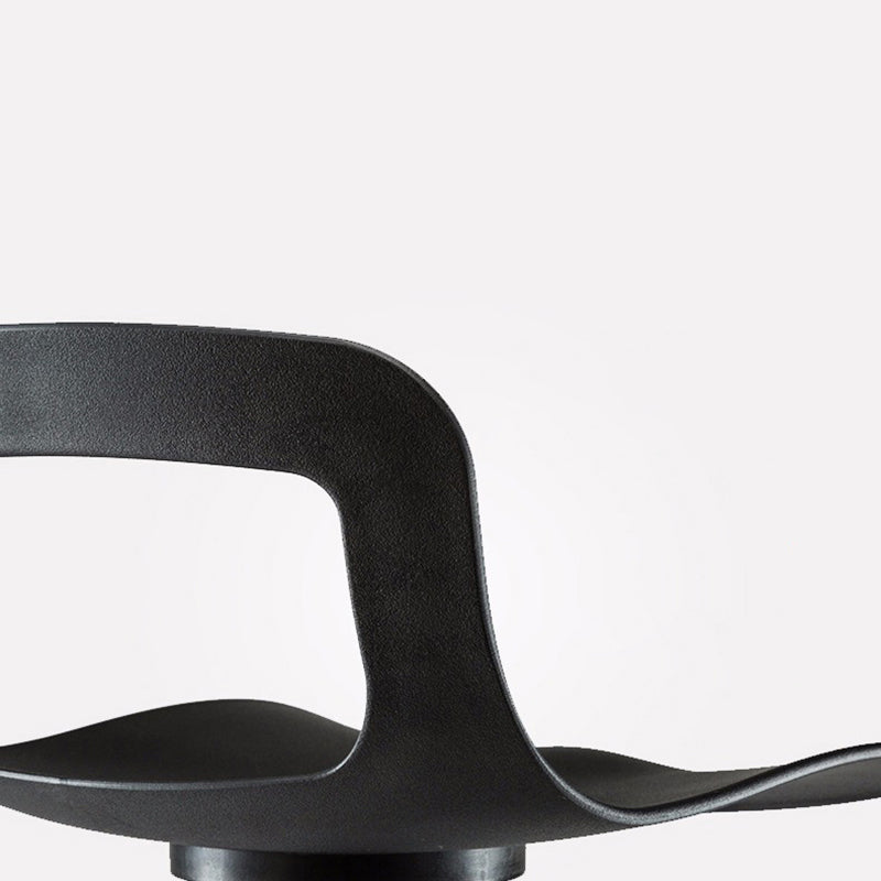 Modern Adjustable Swivel Bar Stool Low Back Plastic Bar and Counter Stool