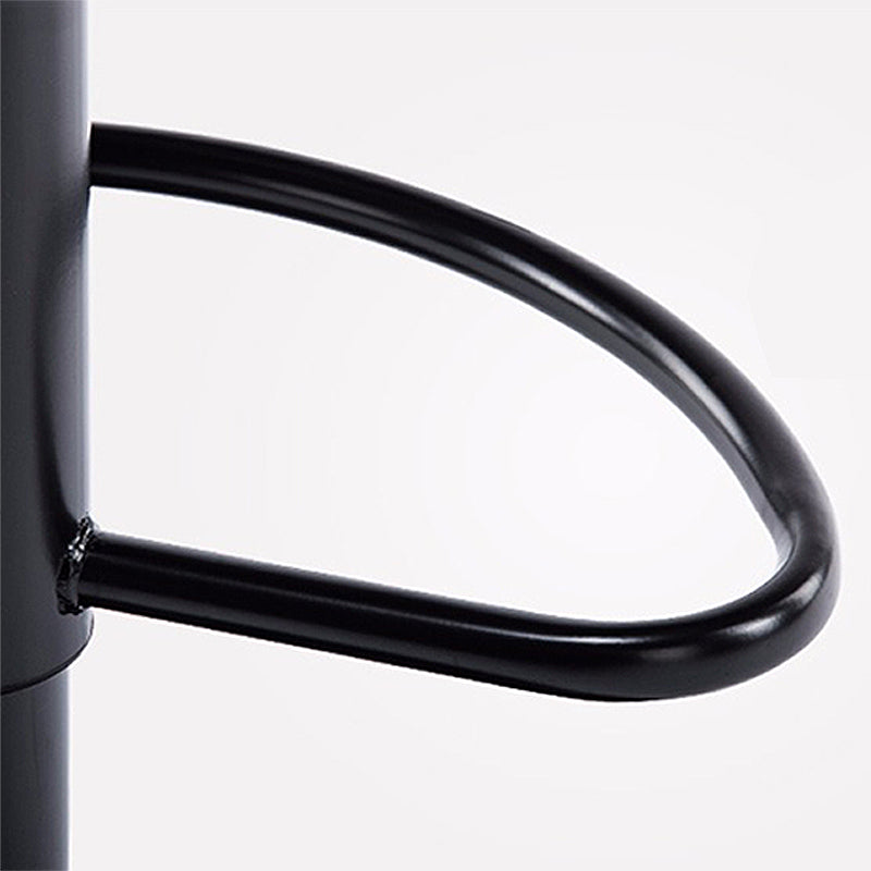 Modern Adjustable Swivel Bar Stool Low Back Plastic Bar and Counter Stool