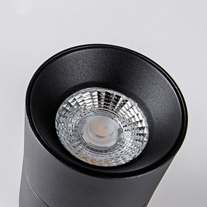Metal Half Cylinder Flush Ceiling Light Modern Style 1 Light Flush Ceiling Light Fixtures