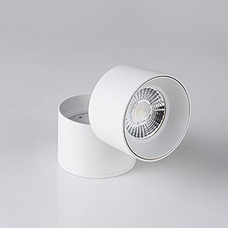 Metal Half Cylinder Flush Ceiling Light Modern Style 1 Light Flush Ceiling Light Fixtures