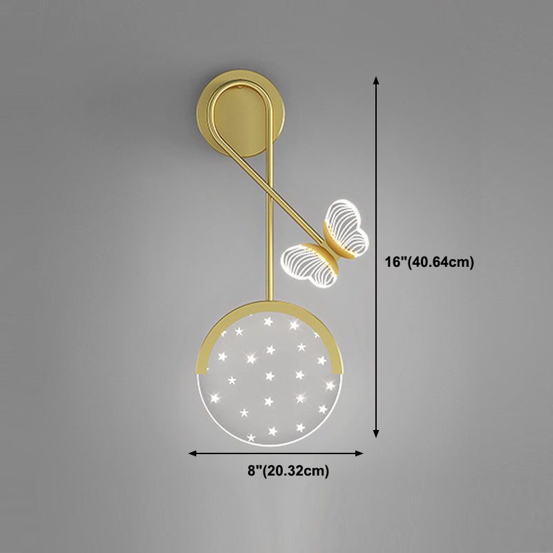 Lumo moderno di funce geometrica in metallo 3 luci led fissaggi