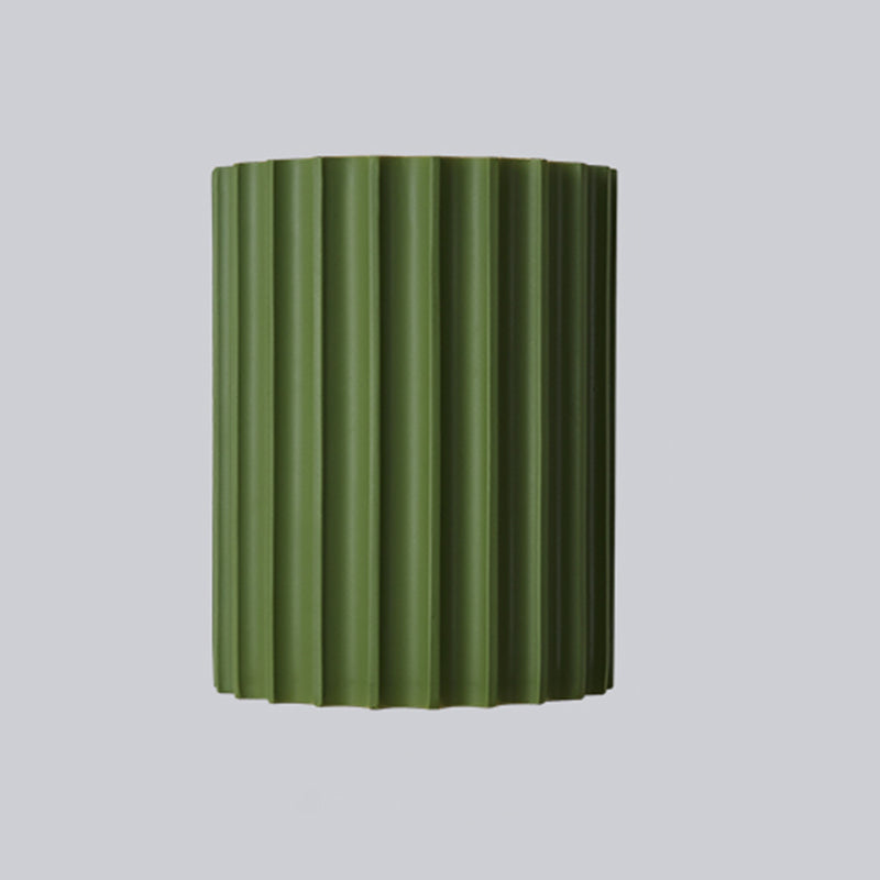 Mezza cilindro sconde in metallo sconce moderno macaron nordici 2 luci montate a parete