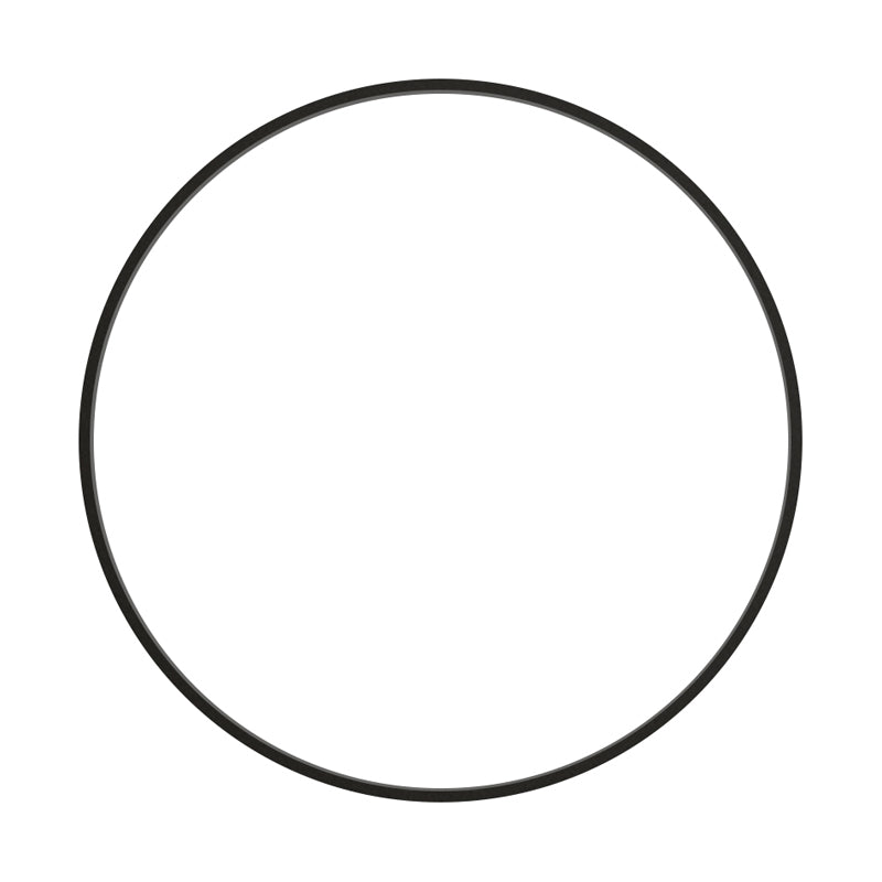 Ombre rotonda in metallo sconce moderno stile moderno illuminazione a parete singola a parete in nero