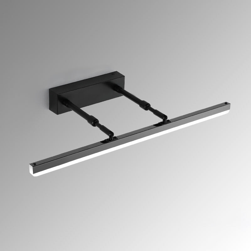 Moderne buis ijdelheid verlichtingsarmaturen metaal 1 lichte ijdelheid muur sconce