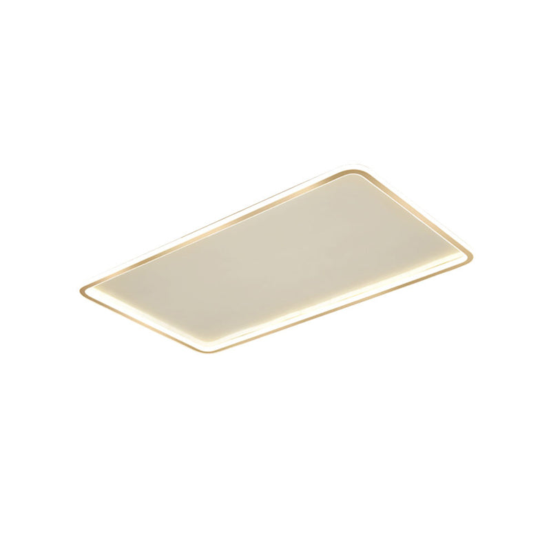 Geometric Ceiling Mount Light Fixture Simple Style LED Metal Ceiling Light