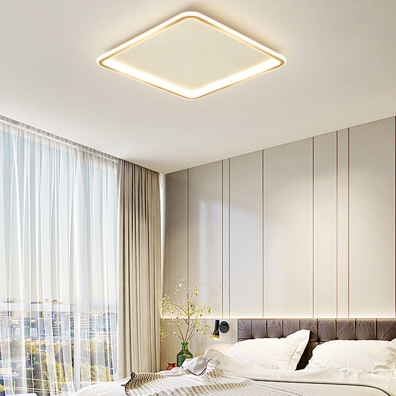 Geometric Ceiling Mount Light Fixture Simple Style LED Metal Ceiling Light