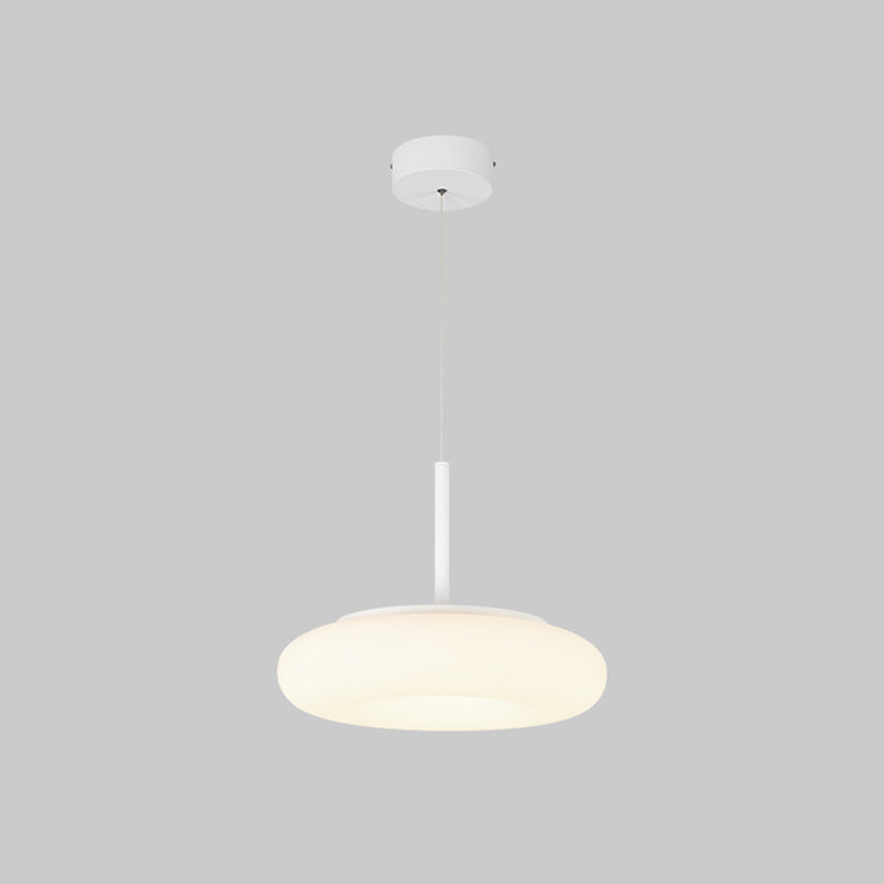 Salle de salle à manger circulaire LED PENDANT MÉTALLAL MINMINATION ÉCLAIR