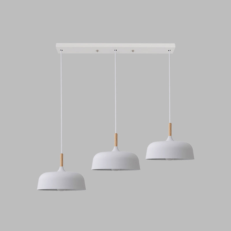 Pumpkin Pendant Light Aymator Macaron Style Snack Bar Dining Room Hanging Light