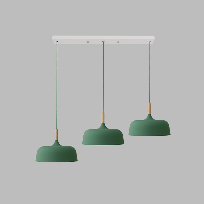 Pumpkin Pendant Light Aymator Macaron Style Snack Bar Dining Room Hanging Light