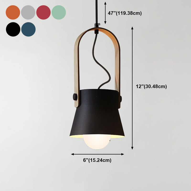 Géométrie Pendante Lighting Macaron Metal 1 Salle de salle à manger HEAD LIGHT