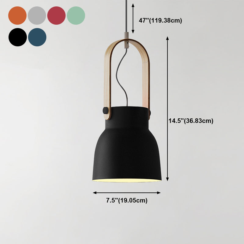 Géométrie Pendante Lighting Macaron Metal 1 Salle de salle à manger HEAD LIGHT