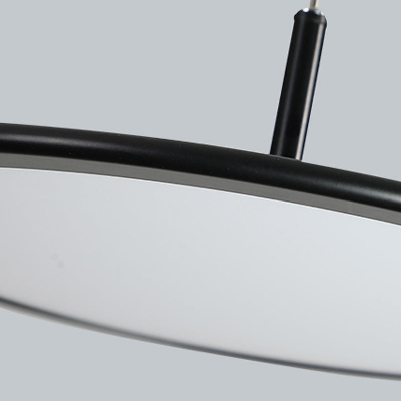 Salle de salle à manger en forme de disque