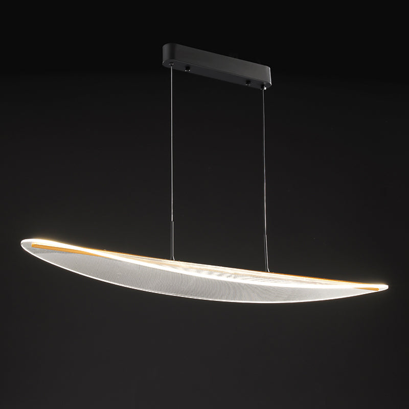 Minimalismo accesorios de iluminación colgante de acrílico para comedor para comedor