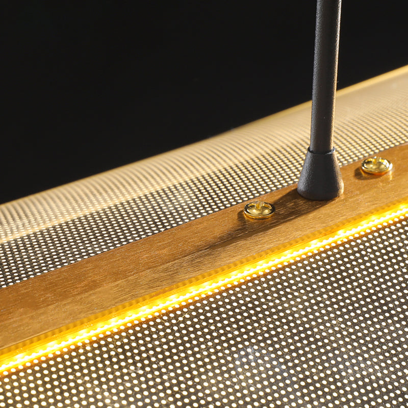 Minimalismo accesorios de iluminación colgante de acrílico para comedor para comedor