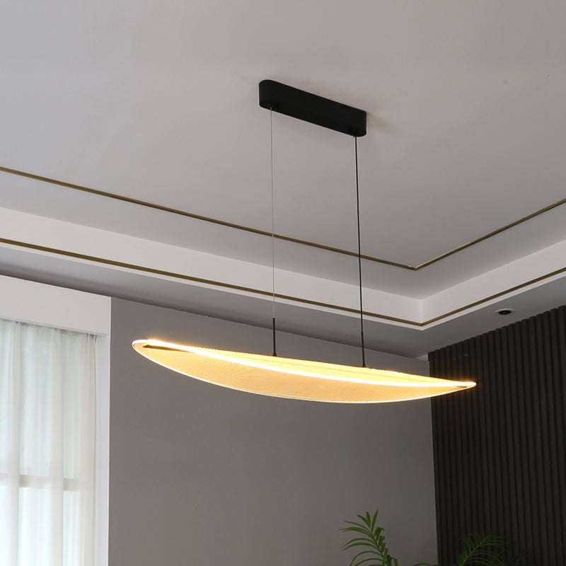 Minimalismo accesorios de iluminación colgante de acrílico para comedor para comedor