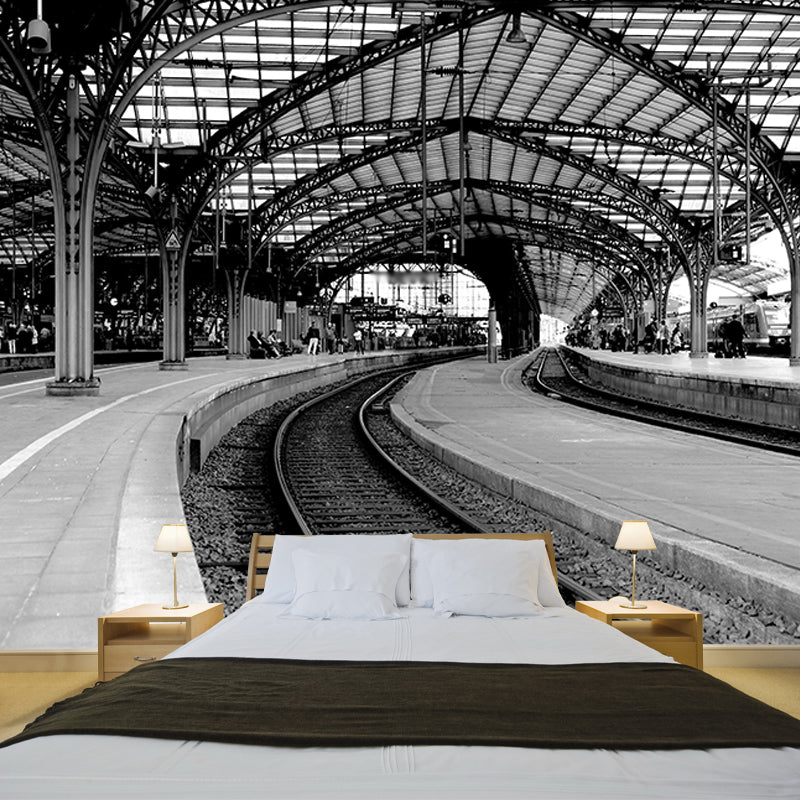 Modern Style Wall Mural Wallpaper Traffic Sitting Room Wall Mural