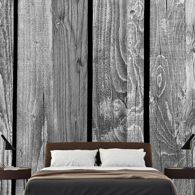 Beautiful Photography Mural Wallpaper Wood Grain Environment Friendly Indoor Wall Mural