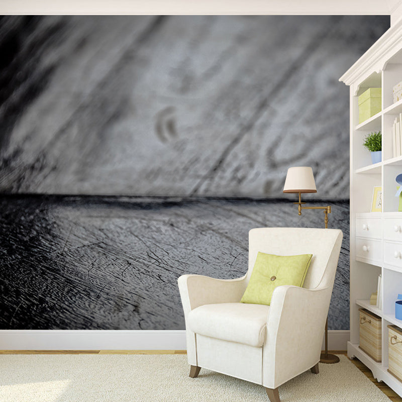 Washable Stain Resistant Mural Wallpaper Wood Grain Indoor Wall Mural