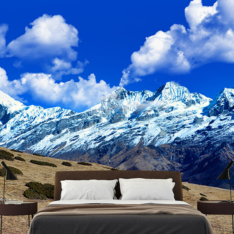 Modern Style Wall Mural Wallpaper Mountains Sitting Room Wall Mural