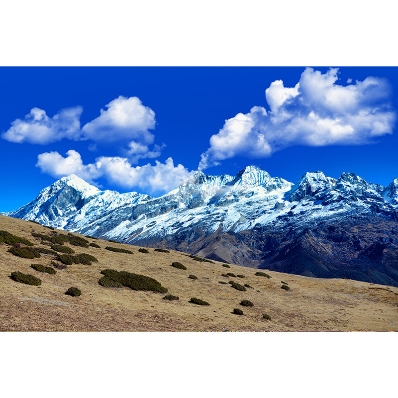 Modern Style Wall Mural Wallpaper Mountains Sitting Room Wall Mural