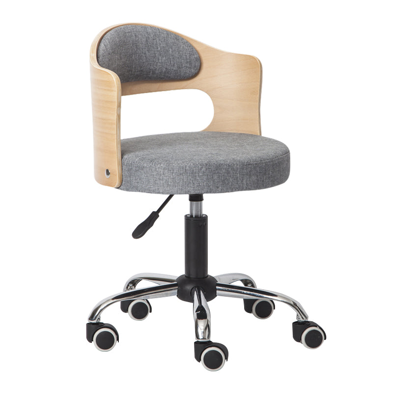 Modern Adjustable Rotatable Stool Steel Household Bar Stool with Cushion and Pulley