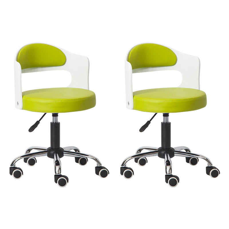 Modern Adjustable Rotatable Stool Steel Household Bar Stool with Cushion and Pulley