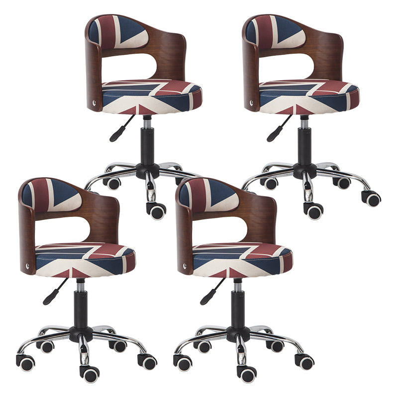 Modern Adjustable Rotatable Stool Steel Household Bar Stool with Cushion and Pulley