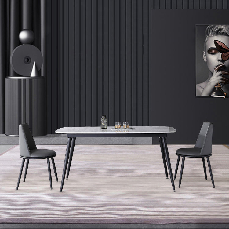 Modern 1/4/6/7 Pieces Dining Set Sintered Stone Dining Table Set for Home