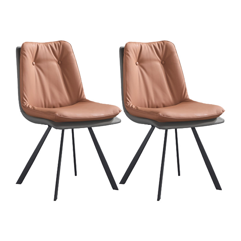 dern 1/2/3/5/7 Pieces Dining Set Sintered Stone Dining Table Set with Leather Chairs