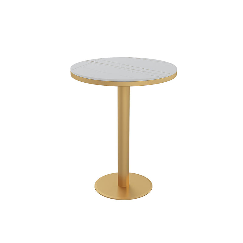 Glam Style 1/2/3/5 Pieces Dining Table Set Metal Dining Room Furniture Set