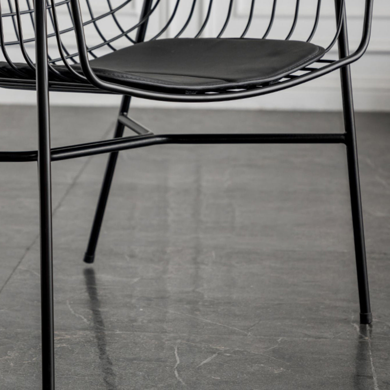 Silla industrial del metal del respaldo cruzado del sillón del comedor de la cocina