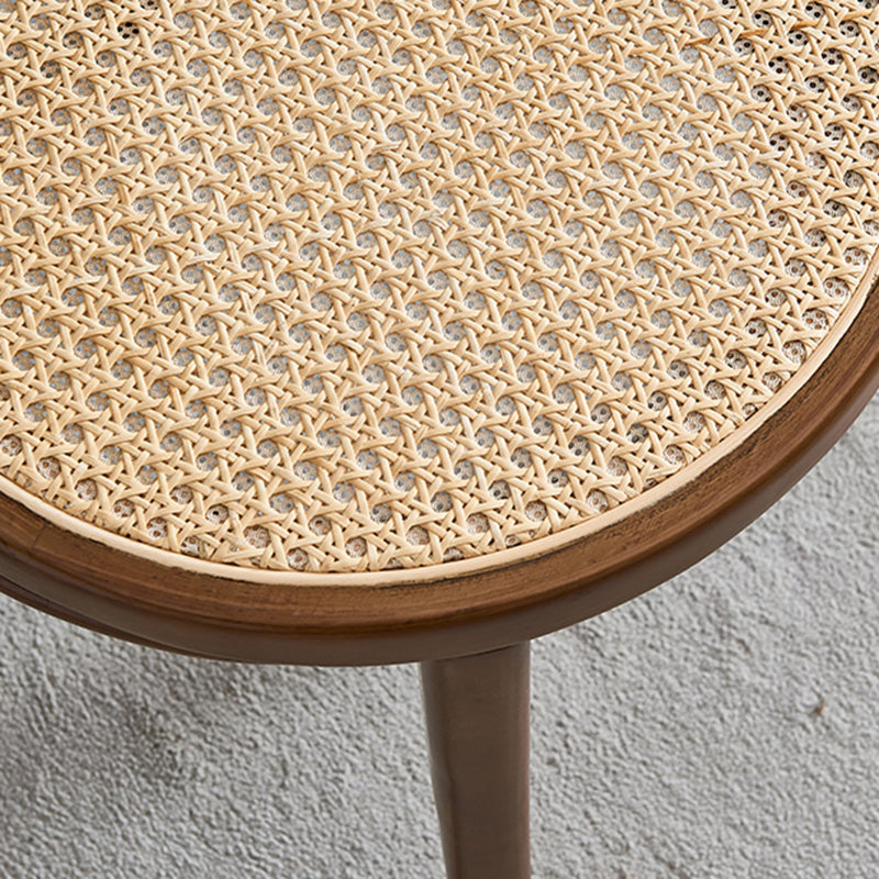 Sillas laterales traseras Windsor de diseño escandinavo, sillas de comedor de mimbre para el hogar