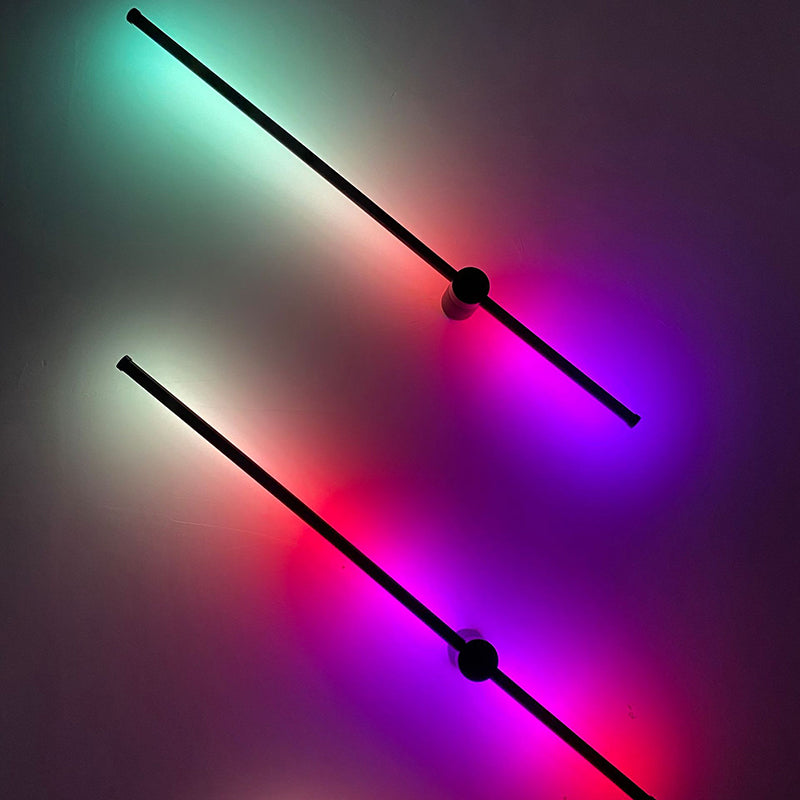 Moderner Stil Linearer Wandleuchte Wandleuchten Metall 2 Lichter Wandbeleuchtung Ideen