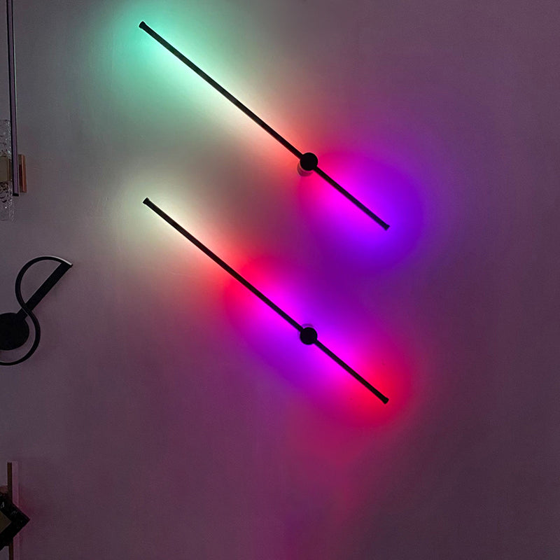 Moderner Stil Linearer Wandleuchte Wandleuchten Metall 2 Lichter Wandbeleuchtung Ideen