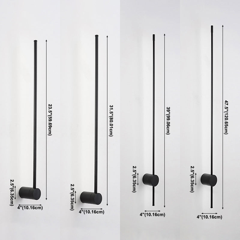 Lineare Wandbeleuchtung Merkmale moderner Metall 1 Lichtwandbeleuchtung