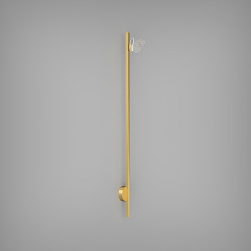 Linearer Schatten Metall Wandleuchte moderne Style 2 Lichter Wandmontage Licht