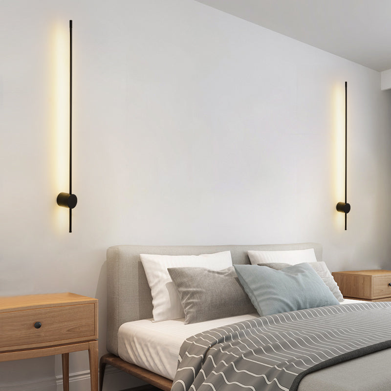 Linearer Schatten Metall Wandleuchter moderner Stil Multi -Leuchten Wandmontage Licht montiert